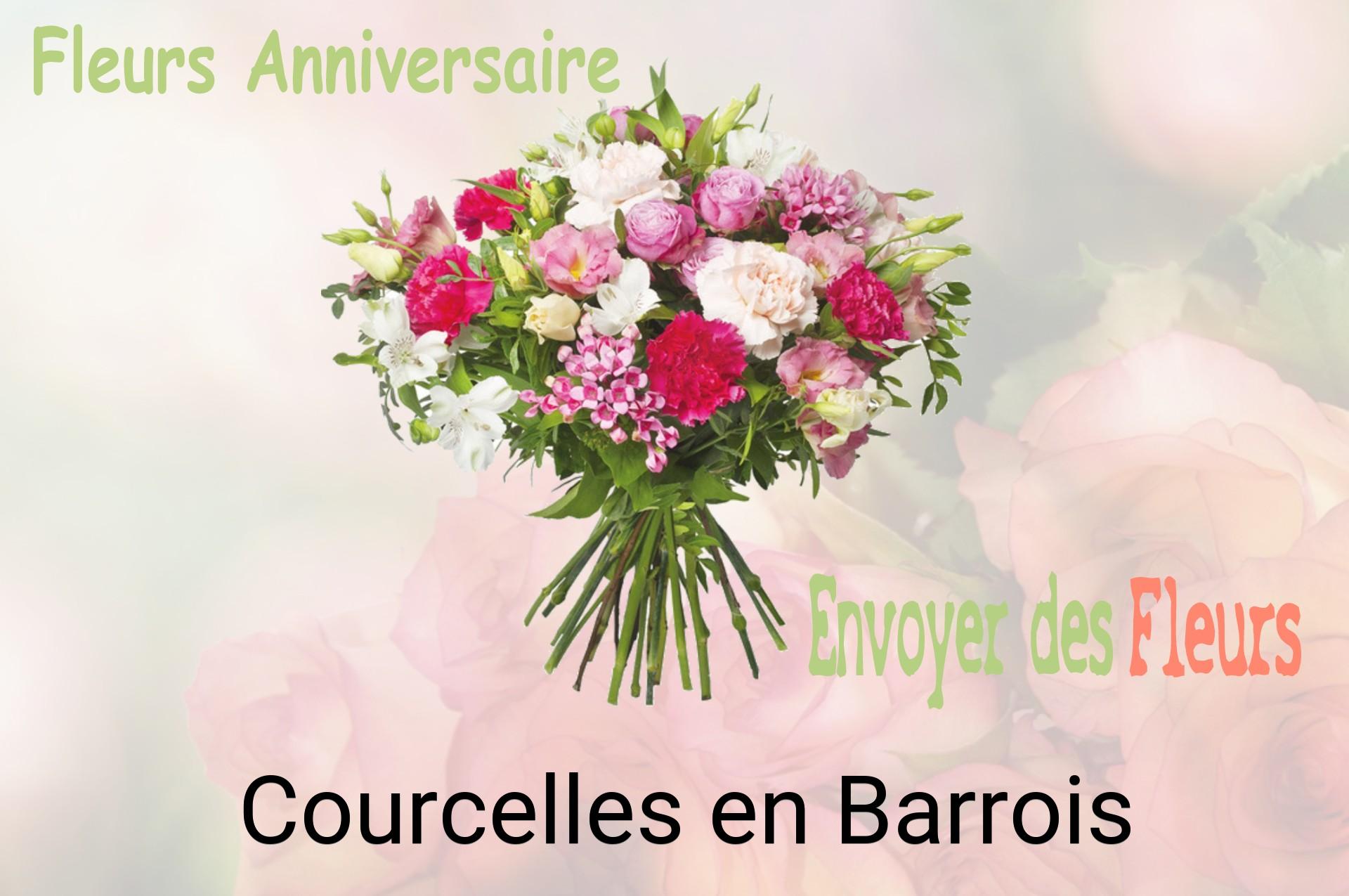 Bouquet de fleurs d’anniversaire livré à Courcelles-en-Barrois
